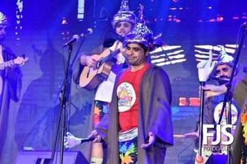 Espectáculo de la Chirimurga del Timple en Telde/Francisco Javier Santana.